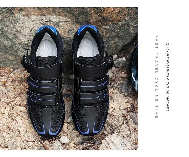 Scarpe da ciclismo unisex con suola rigida – Scarpe da bici da strada 4-Season con pedali a sgancio rapido, ideali per la MTB e gli sport all’aria aperta