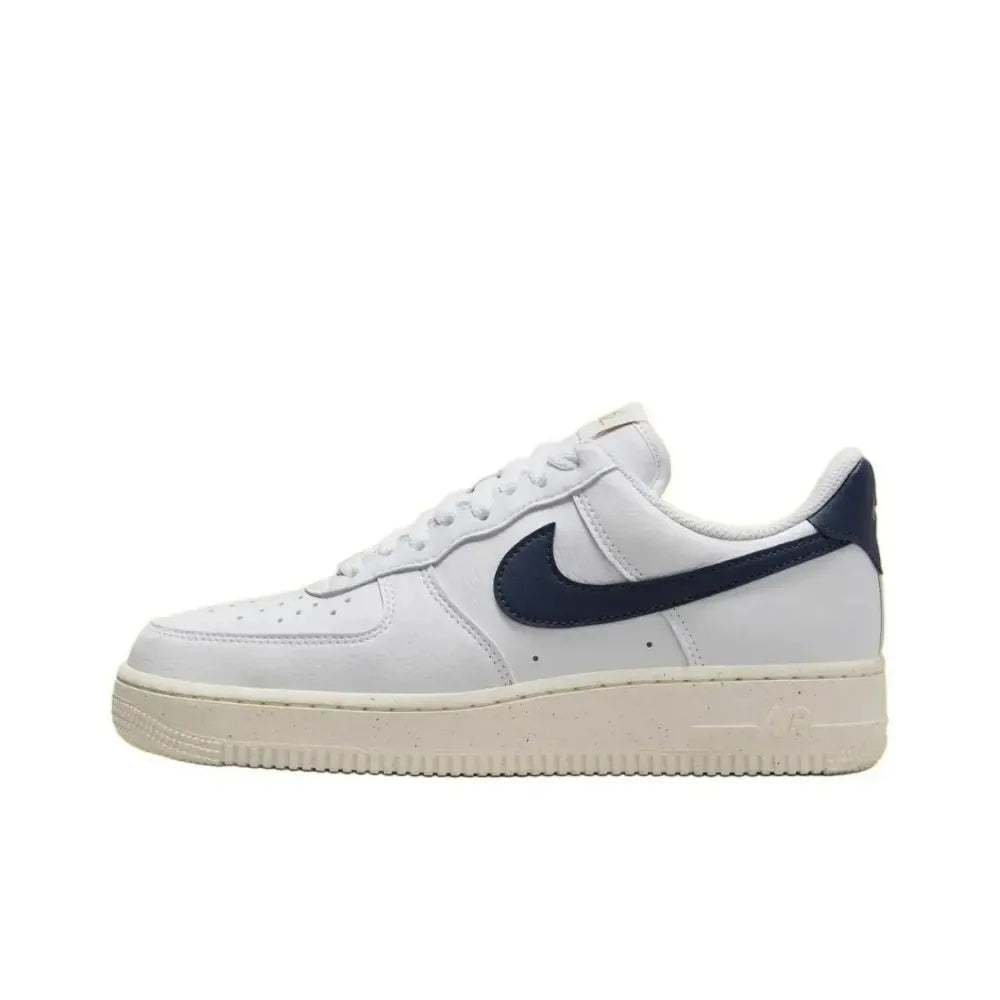 Nike Air Force 1 07 Leather Stylish and versatile, comfortable and durable Low-top Skate Shoes for men and women FV3654-111