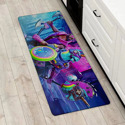 Entrance Hot Game Fortnites Front Door Doormat Non-slip Kitchen Rug Living Room Rugs Balcony Bathroom Foot Mat Floor Mats Carpet