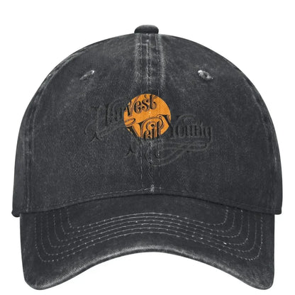 Neil Young Casual Baseball Cap Summer Harvest Trucker Hat Hot Sale Hunting Camping Hip Hop Hats Men Adult Fashion Baseball Caps