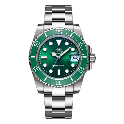 Orologio ADDIESDIVE in acciaio inox da uomo, al quarzo, stile business e casual europeo e americano, impermeabile, per sport outdoor