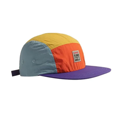Retro Japanese Style Hip-hop Hats 5 Panel Thin Flat Brimmed Baseball Cap Quick-drying Breathable Sunscreen Hat Unisex