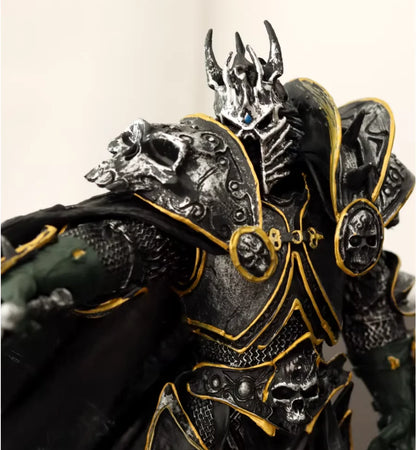 21 cm World of Warcraft Peryferia gamingowe 7. Lich King Illidan Stormrage Model figurki anime Dekoracja biurka Prezenty Zabawki dla dzieci