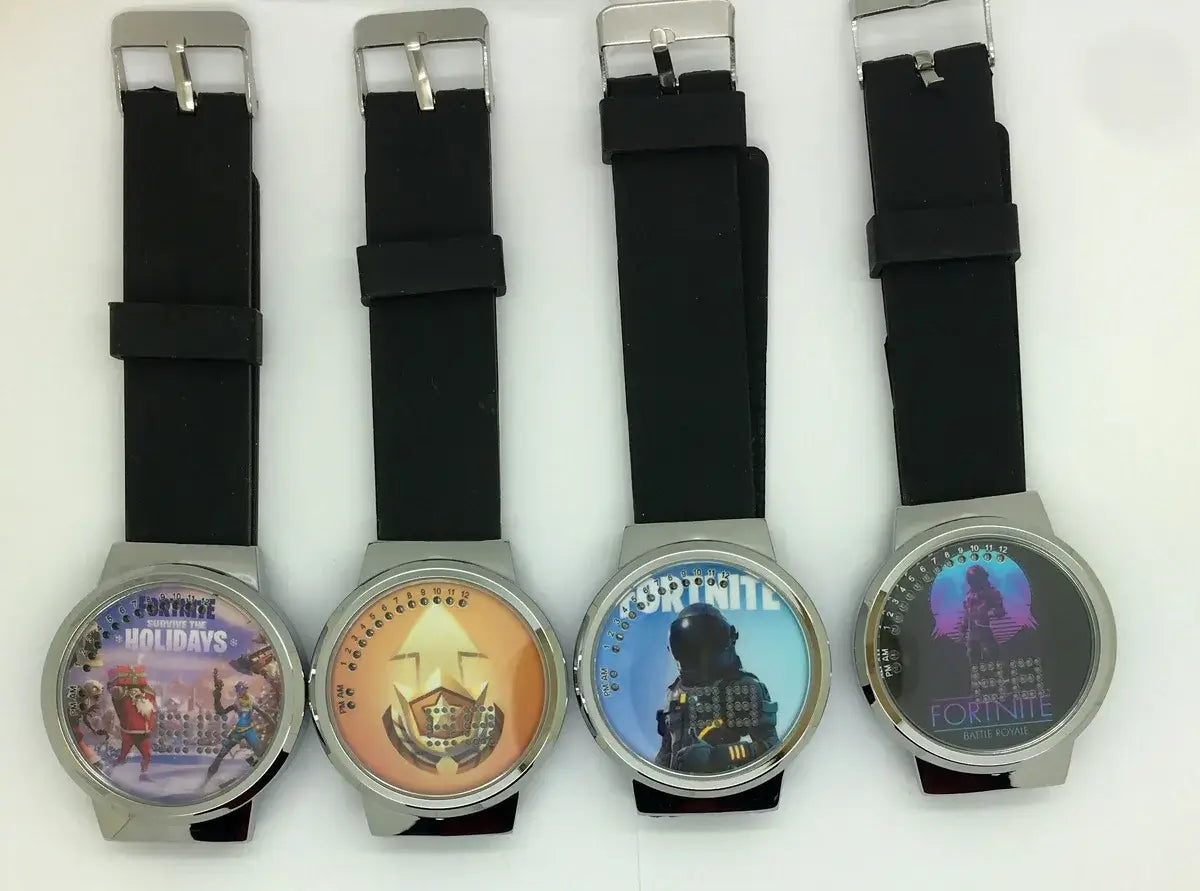 Fortnite Watch Cute Fashion  Cartoon Personalized Kawaii Touch Night Light LED Student Electronic Watch Gift for Friends