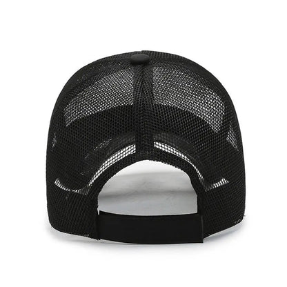 Breathable Sun Protection Caps Fashion Men Women Full Mesh Hats Summer Sunscreen Hats Sun Protection Caps Baseball Cap