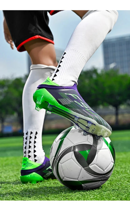 Nouvelles chaussures de football ultra-légères pour hommes, crampons de haute qualité, vente chaude, chaussures de football professionnelles unisexes TF/FG, baskets de futsal