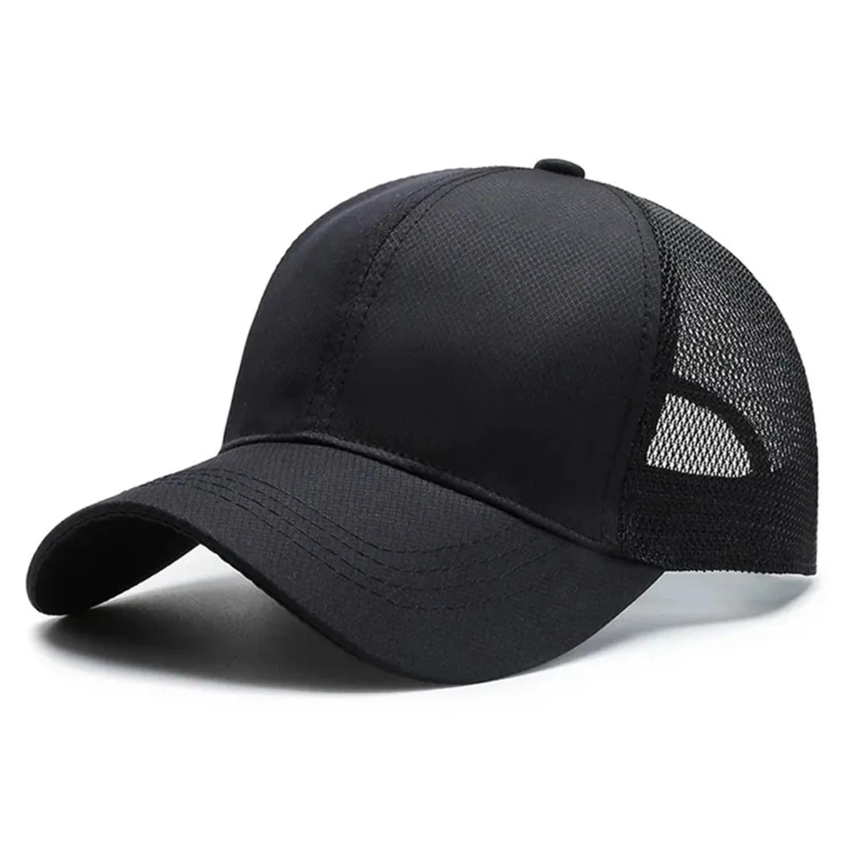 Unisex Solid Color Baseball Net Caps Spring and Summer Outdoor Adjustable Casual Hats Sunscreen Hat Sports Cap