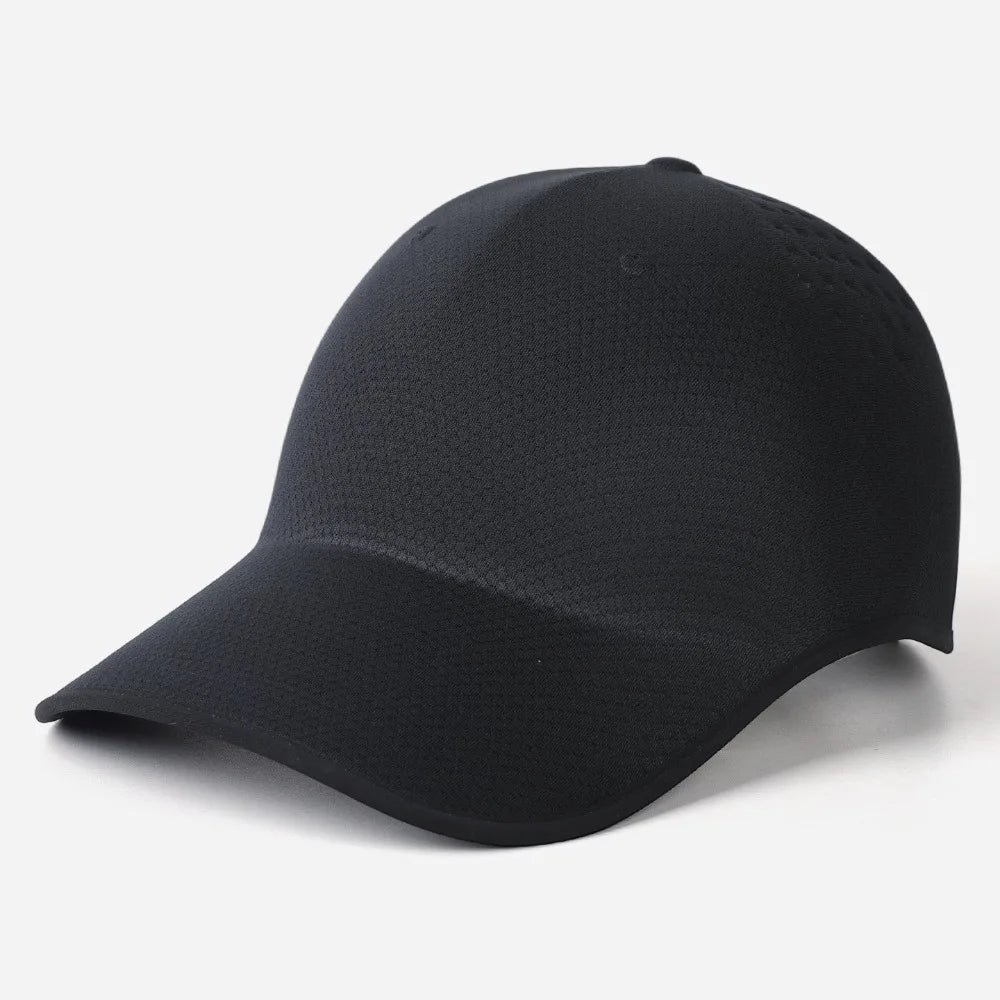 New Design Seamless Baseball Cap Quick Drying Packable Sports Hat Polyester Breathable Outdoor Hat