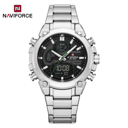 NAVIFORCE New 2026 Wristwatch For Men Bussiness Original Design Waterproof Digital Fashion Normal Watches Male Relogio Masculin