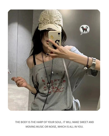 New Men Women Personal Embroidered Wing Double-edged Blade Baseball Hats Sunshade Distress Versatile Street Peaked Caps Fashion