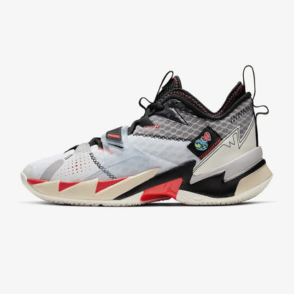 Nike Genuine JORDAN Scarpe da basket da uomo mid-top ammortizzate e resistenti CD3002-101