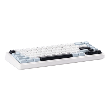 Teclado mecánico EPOMAKER x AULA F65 con distribución 65%, hot-swap, montaje gasket y conexión con cable/Bluetooth/inalámbrica 2.4G para Mac/Win