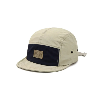 Retro Japanese Style Hip-hop Hats 5 Panel Thin Flat Brimmed Baseball Cap Quick-drying Breathable Sunscreen Hat Unisex