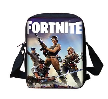 Hot Game Classic FortniteS Boy Girls Printed Shoulder Messenger Bag Child Casual Handbag Men Women Phone Bag Shopping Bag