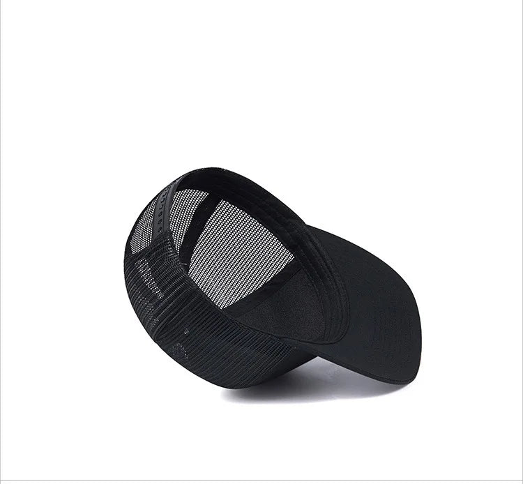 High Quality Mesh Baseball Cap Women Men Summer Cotton Breathable Sunhat Unisex Adjustable Snapback Trucker Hats Male Female