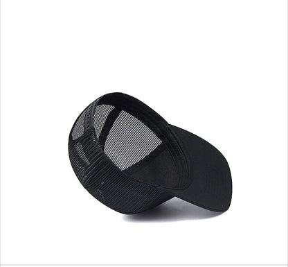 High Quality Mesh Baseball Cap Women Men Summer Cotton Breathable Sunhat Unisex Adjustable Snapback Trucker Hats Male Female