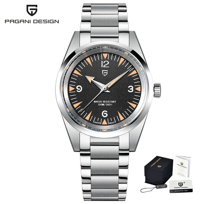 PAGANI DESIGN 2025 New VH31 Casual Men's Quartz Watch Luxury Sapphire Stainless Steel Waterproof 10Bar Luminous C3 reloj hombre