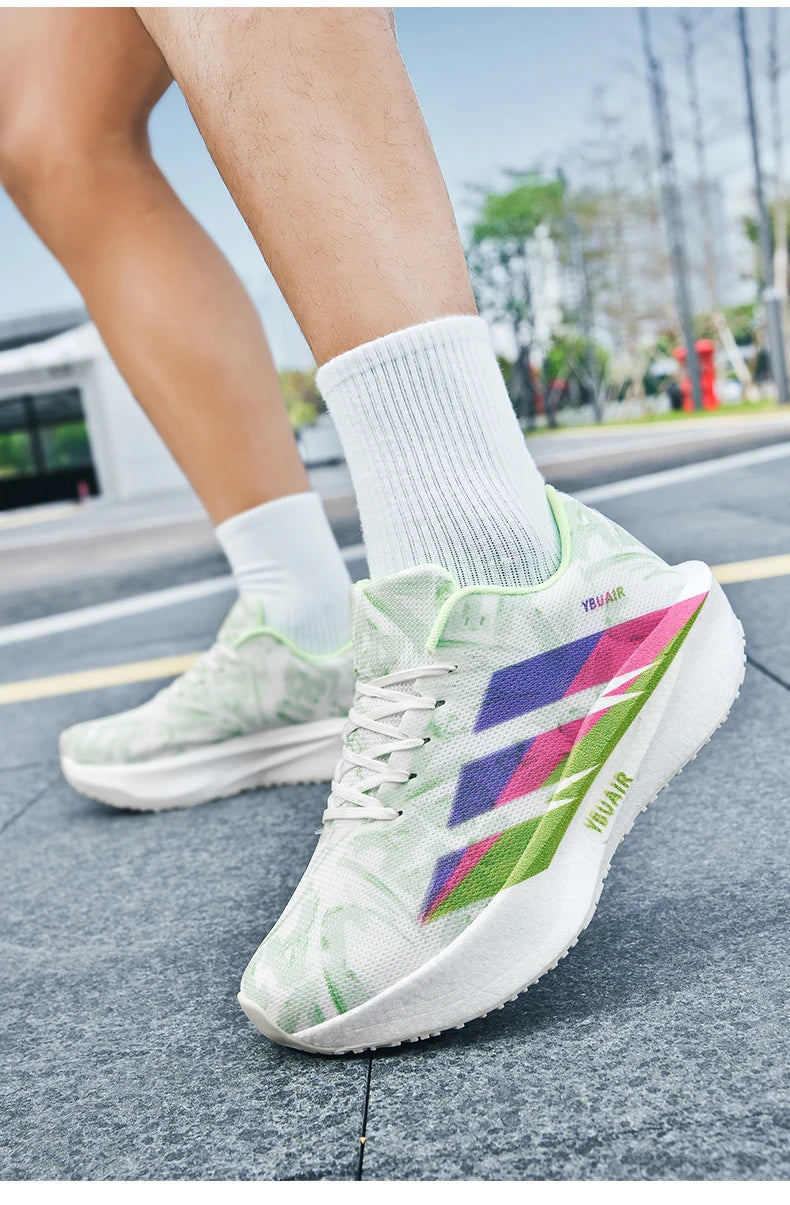 Men's Cushioning Running Shoes Lightweight Athletic Casual Sneakers Male Non-Slip Sports Shoes Outdoor Travel Walking Shoes2026