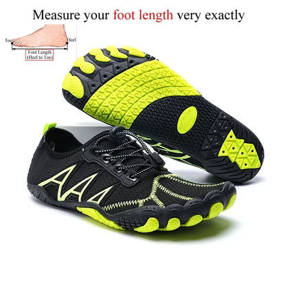 „Plus Big Size 47“ vyriški ir moteriški „Slipstop“ basutės vandens sportui, plaukimui jūroje, paplūdimyje ir nardymui – vasaros išpardavimas