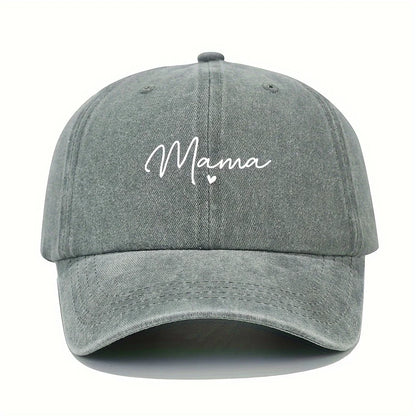 Mama mėgsta raštuotas beisbolo kepures, retro ir madingas moteriškas kasdienes „dad hats“ kepures, lauko sportines kepures su minkštu viršumi