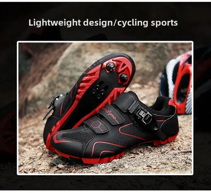 Scarpe da ciclismo unisex con suola rigida – Scarpe da bici da strada 4-Season con pedali a sgancio rapido, ideali per la MTB e gli sport all’aria aperta