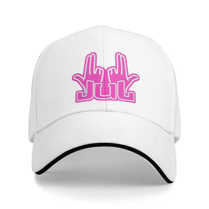 Unisex Rapper Singer Jul Sign Outdoor Hat Adjustable Baseball Caps New Baseball Cap Sunscreen Hats