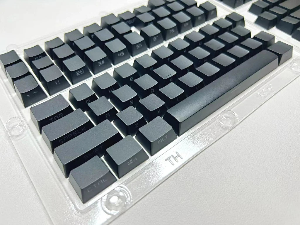 Set di keycap retroilluminati con incisione laterale da 131 tasti per tastiera meccanica con switch Cherry MX, profilo OEM, ABS, keycap personalizzati DIY