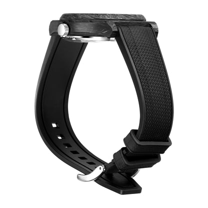 TIME TOKEN Nuevo reloj de buceo de 40mm de fibra de carbono luminosa para hombre, reloj mecánico automático de lujo con calendario, cristal de zafiro y resistencia al agua de 100m