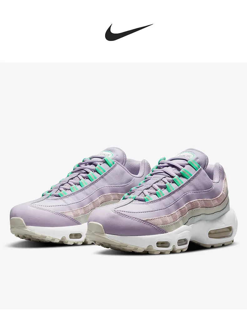 Sapatilhas desportivas Nike AIR MAX 95 genuínas para mulher, com amortecimento e conforto para corrida CZ1642-500