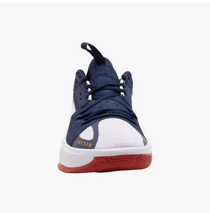Nike genuine JORDAN men's comfortable shock-absorbing mid top practical basketball shoes DH0248-130