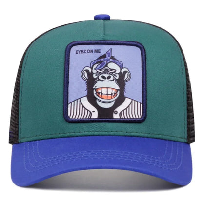 New High Quality Outdoor Sport Black Panther Baseball Cap Spring And Summer Embroidered Adjustable Unisex Hip Hop Dad Mesh Hat