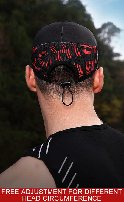 LOOGDEEL Outdoor Sports Running Hat Women Men Quick-drying Breathable Bike Sunshade Headwear Anti-UV Cycling Mountaineering Cap