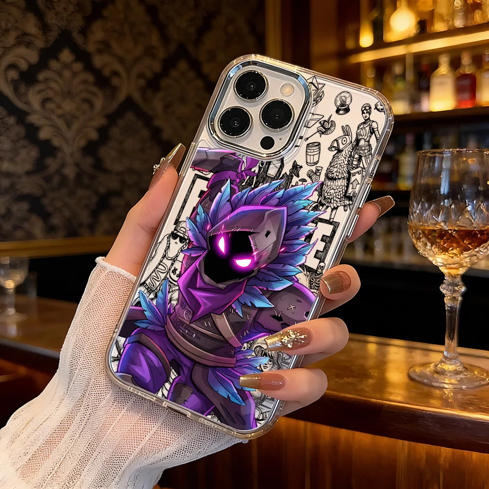 Capa de telemóvel Cartoon Battle Royales Fortnites para Xiaomi Mi 15 14T 14 12T 11T 11 Lite Poco M7 X7 X6 F5 F6 X5 X4 GT Pro 4G 5G