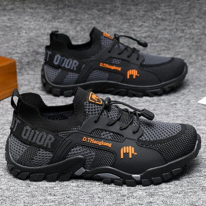 Chaussures décontractées d'été respirantes pour hommes, chaussures de sport pour hommes, confortables et légères, chaussures de sport d'extérieur