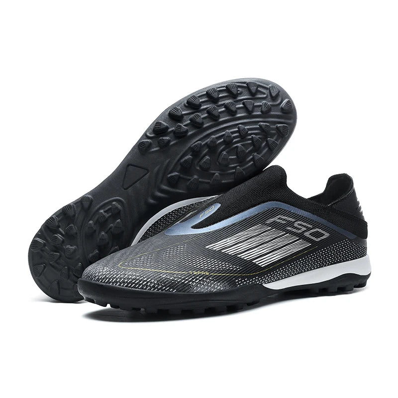 Men Soccer Shoes Training Football Boots Indoor Sneakers TF Long Spikes Match Futsal Ultralight Breathable Cleats Drop Shipping