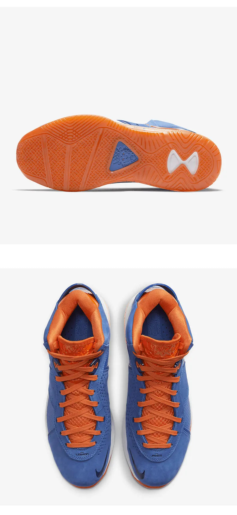 Oryginalne, nowe, wygodne męskie buty sportowe do koszykówki Nike z półwysoką cholewką, model CV1750-400