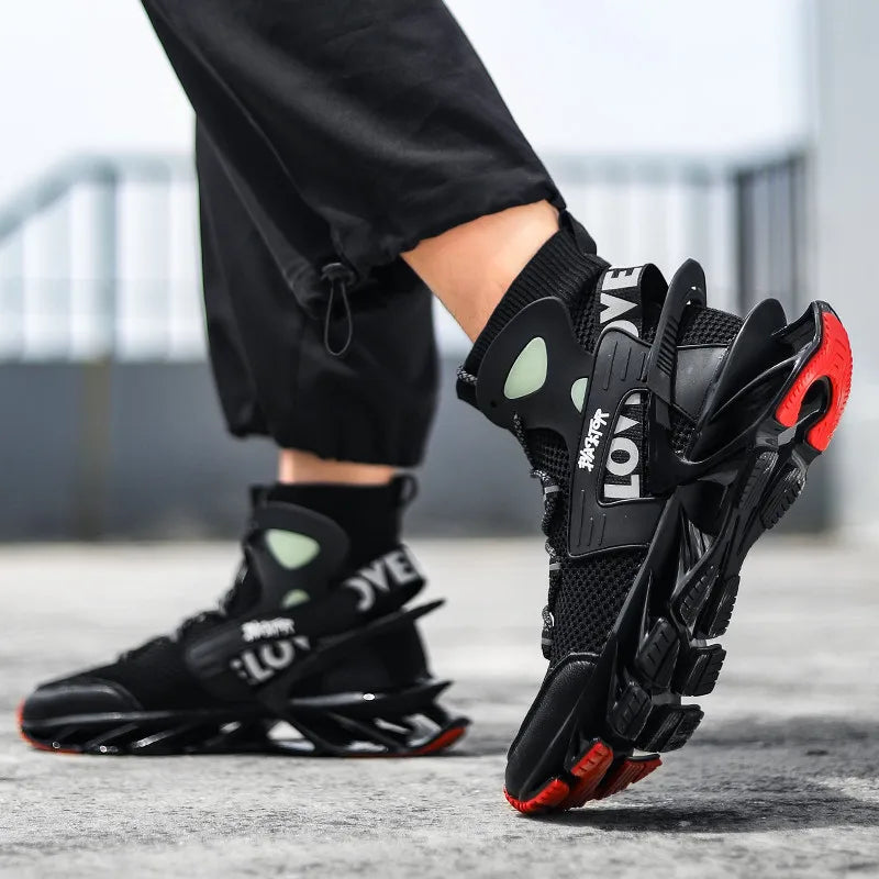 Chaussure Homme Chaussures de course respirantes pour hommes, baskets décontractées pour hommes, chaussures de tennis pour hommes, entraîneur de course, mocassins à la mode, luxe