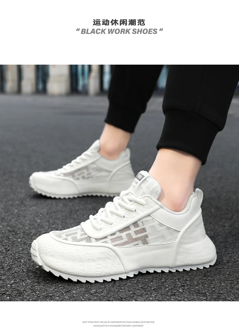 Protección de marca 2026 nuevas zapatillas casuales versátiles de moda deportiva para hombre, ligeras, antideslizantes, transpirables y resistentes al desgaste