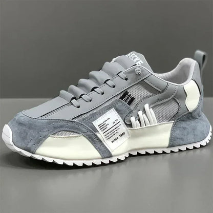Luksus sneakers til mænd, sportssko, mokkasiner, chunky sneakers til mænd, afslappede sneakers, komfortable, åndbare, trendy designede sko med personlighed