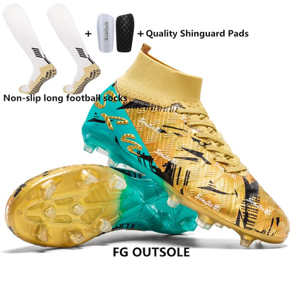 34–46 dydžio vyriški FG/TF futbolo bateliai, futsalo, profesionalūs, unisex, vaikų futbolo bateliai, treniruočių, lauko, berniukų futbolo bateliai, sportiniai bateliai