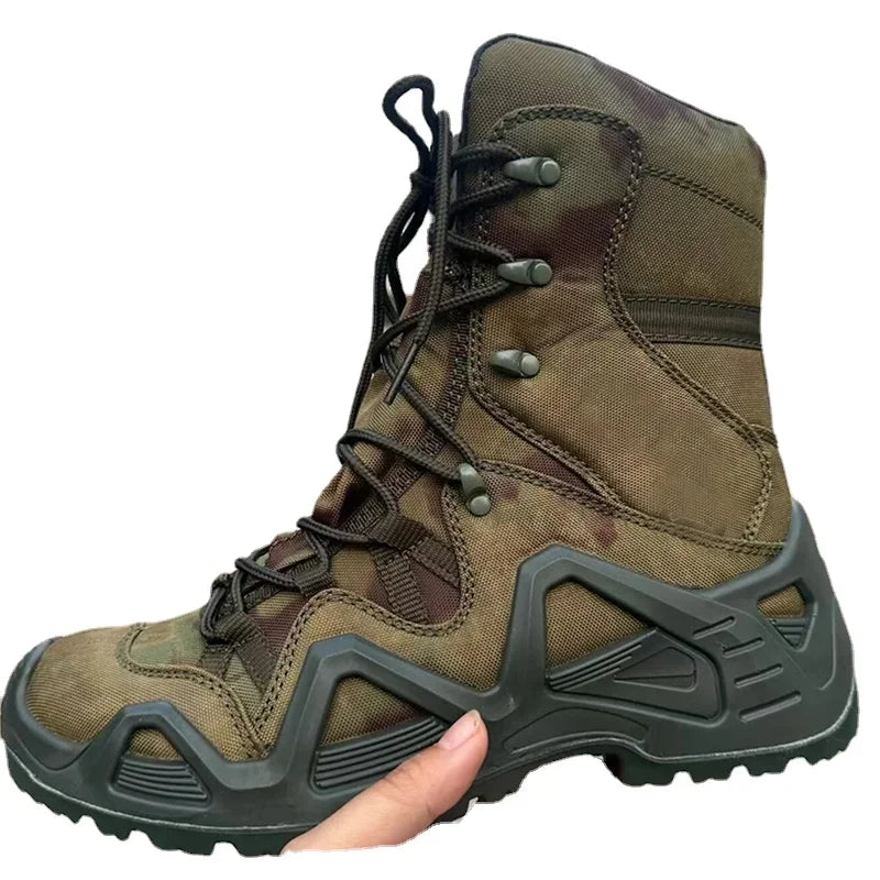 Tactical Hunting Boots Men Boots Special Force Desert Hiking  Boots Outdoor Hiking Boots Ankle Shoes Men's Sneakers