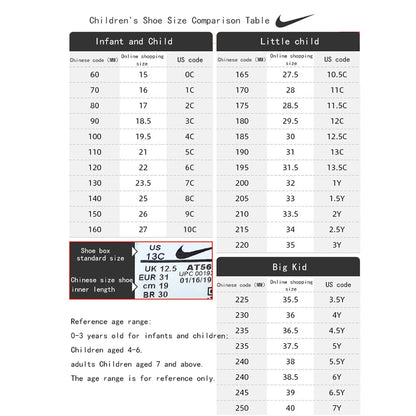 Kids Low Top Skateboard Sneakers Nike 2026new Classic Breathable Non-slip Comfort Casual Sports Shoes 905373-003