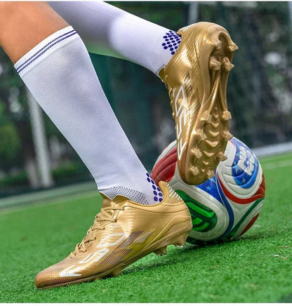 Nouvelles chaussures de football pour hommes, adaptées à la pratique sur gazon, ultralégères, antidérapantes, baskets de sport pour activités de plein air, chaussures de football professionnelles, chaussures d'entraîne