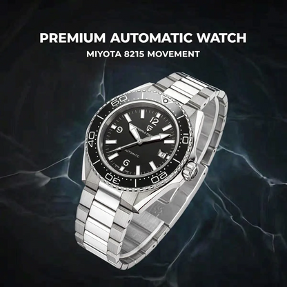 Pagani Design New Men's Mechanical Watch Luxury Sapphire Stainless Steel 100m Waterproof Ceramic bezel Automatic Watch