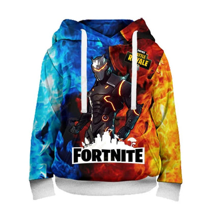 Fortnite Sweatshirt Kids Victory Royale 3D Printed Hoodies Men Women Children Game Hooded Streetwear Pullover for Birthday Gifts