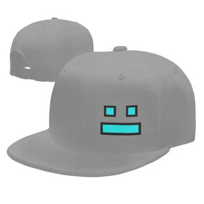 Video Game Geometry Dash Baseball Caps Snapback Men Women Hats AdjustableCap Hip Hop Baseball Hat Casquette