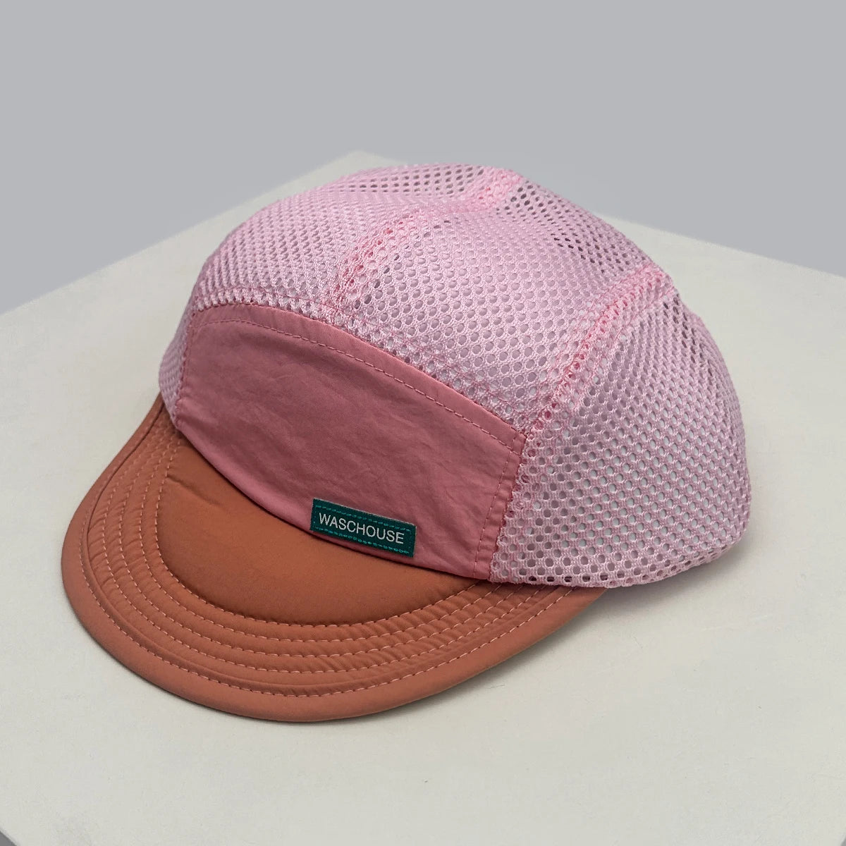 New Unisex Simple Mesh Letter Baseball Hats Sunshade Quick Drying Breathable Short Eave Peaked Caps Versatile Fashion Outdoor