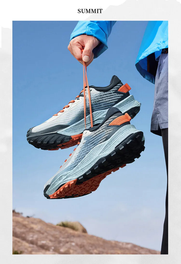 361 Degrees WUXIA 2.0 – Leichter, weicher, luftiger Sneaker mit federnder Dämpfung und rutschfester Sohle für Outdoor- und Wanderaktivitäten, vielseitig einsetzbar, Herren 672542201