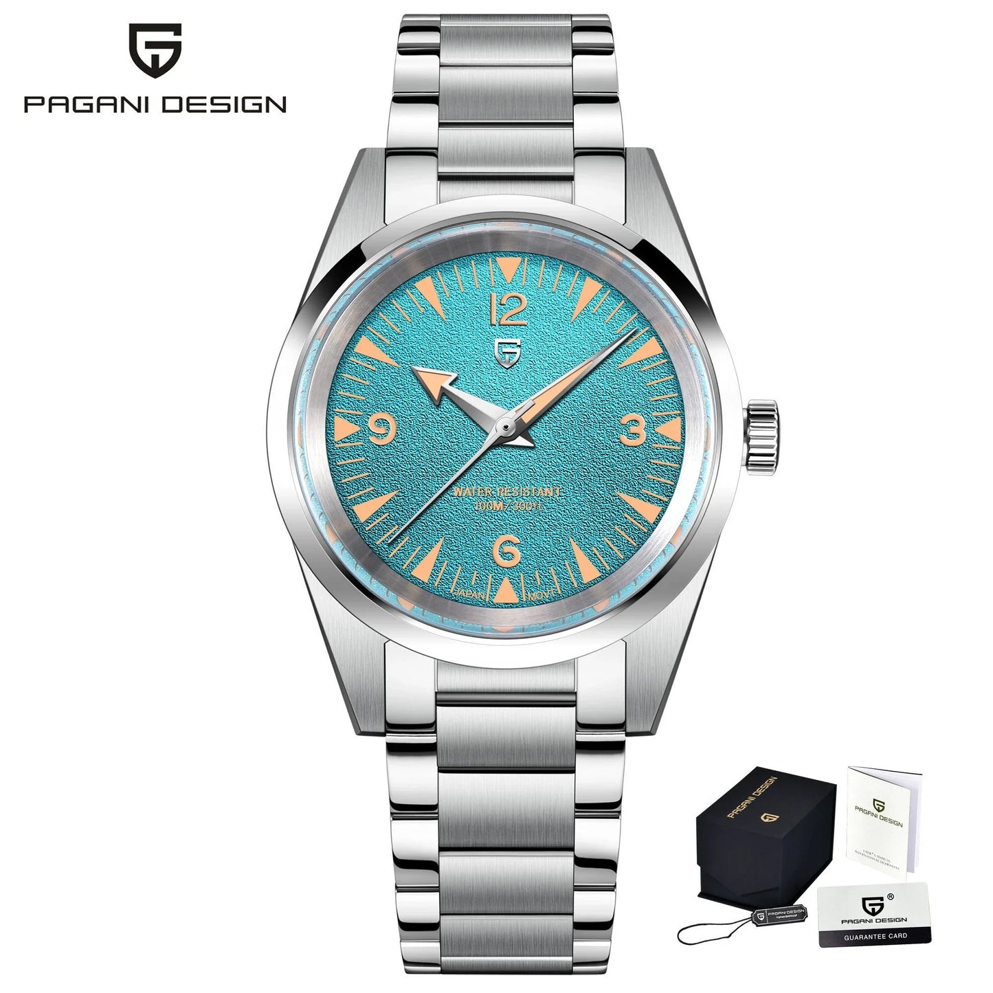 PAGANI DESIGN 2025 New VH31 Casual Men's Quartz Watch Luxury Sapphire Stainless Steel Waterproof 10Bar Luminous C3 reloj hombre