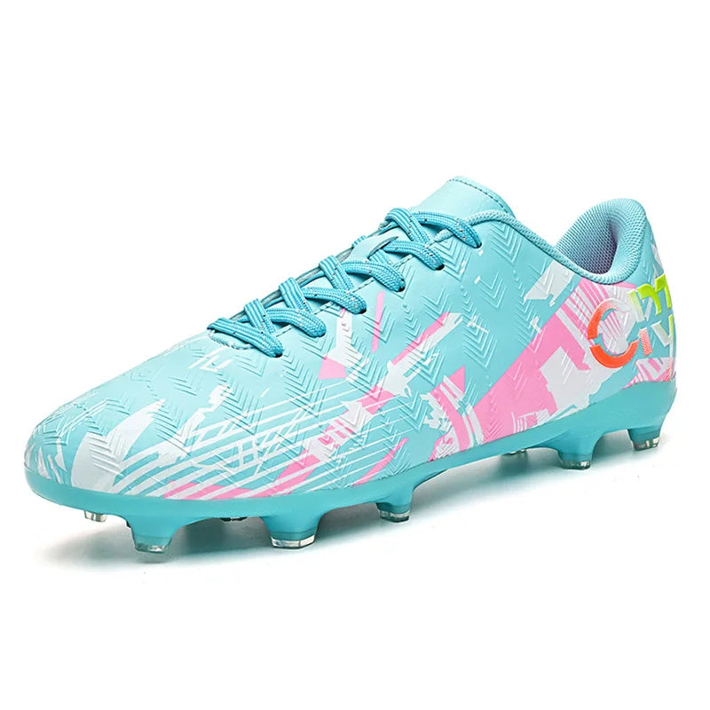 Chaussures de football pour hommes Association Quick Five Up, crampons antidérapants professionnels, ultra-légères, pour entraînement sur gazon